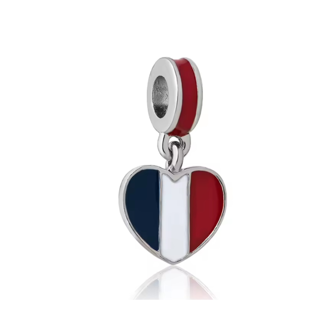 Charm Francia colgante 