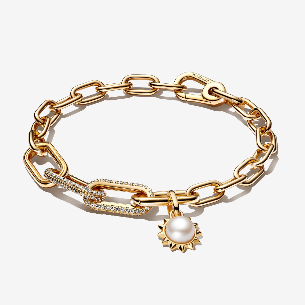 Conjunto de pulseras Pandora ME con perlas 