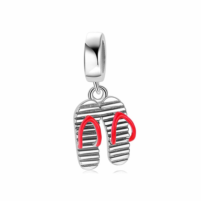 Charm sandalias rojas 