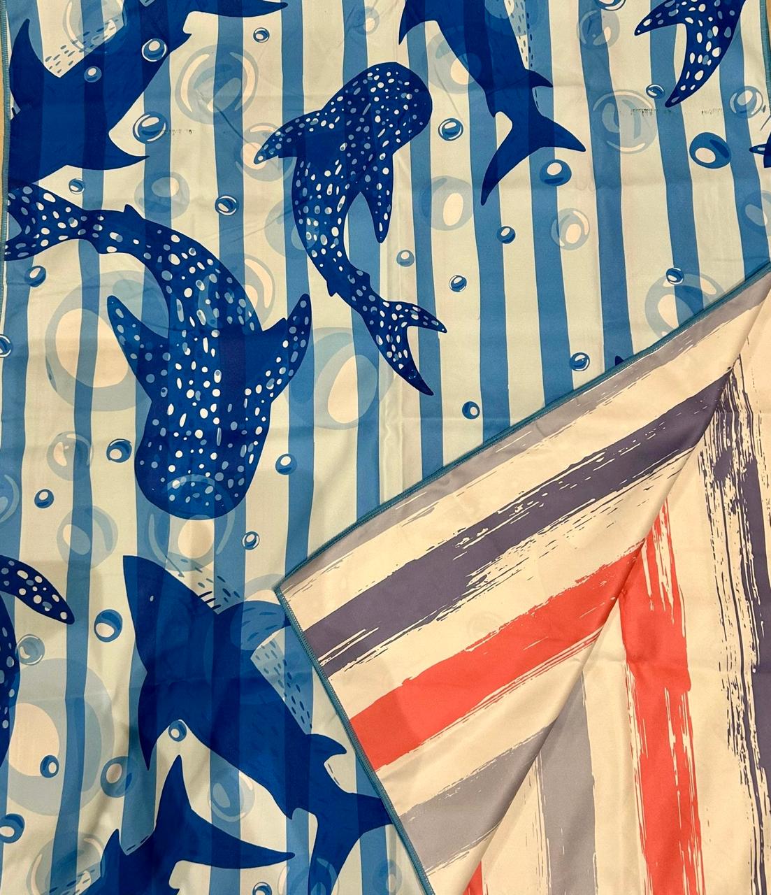 Toalla de playa ligera de microfibra  81 x 180 cm