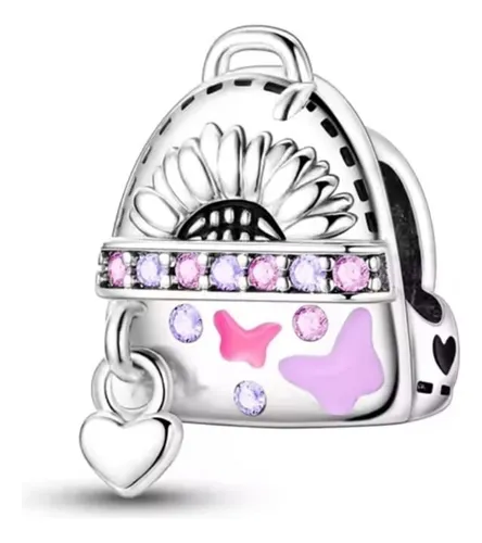 Charm de mochila con mariposas