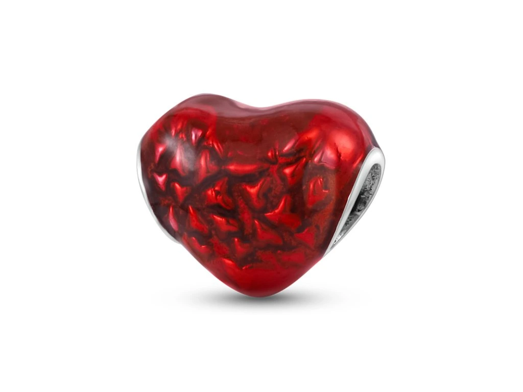Charm corazón rojo 