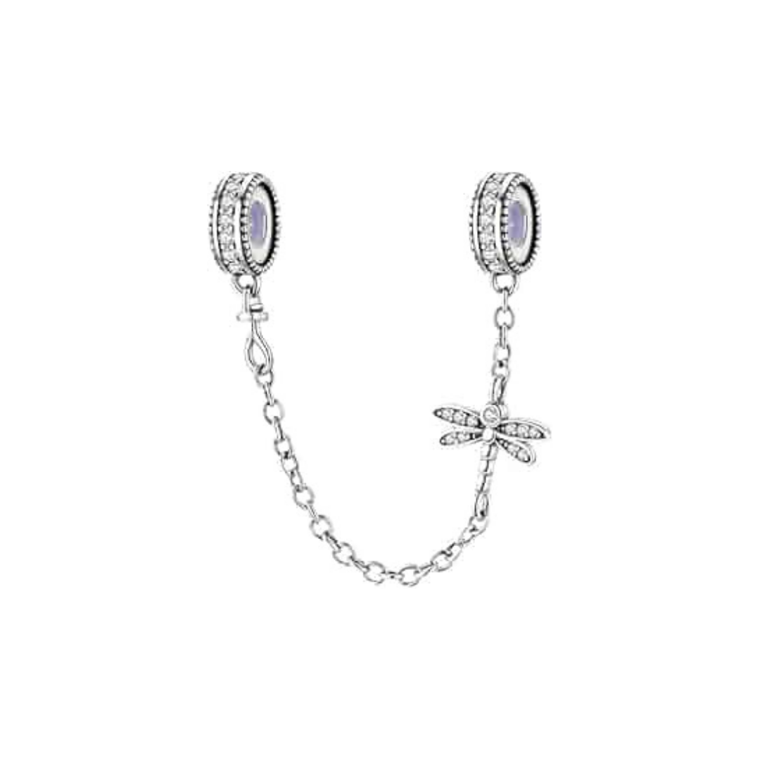 Cadena  de seguridad con libelula 