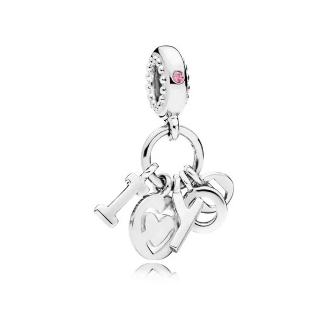 Charm colgante de I love u 