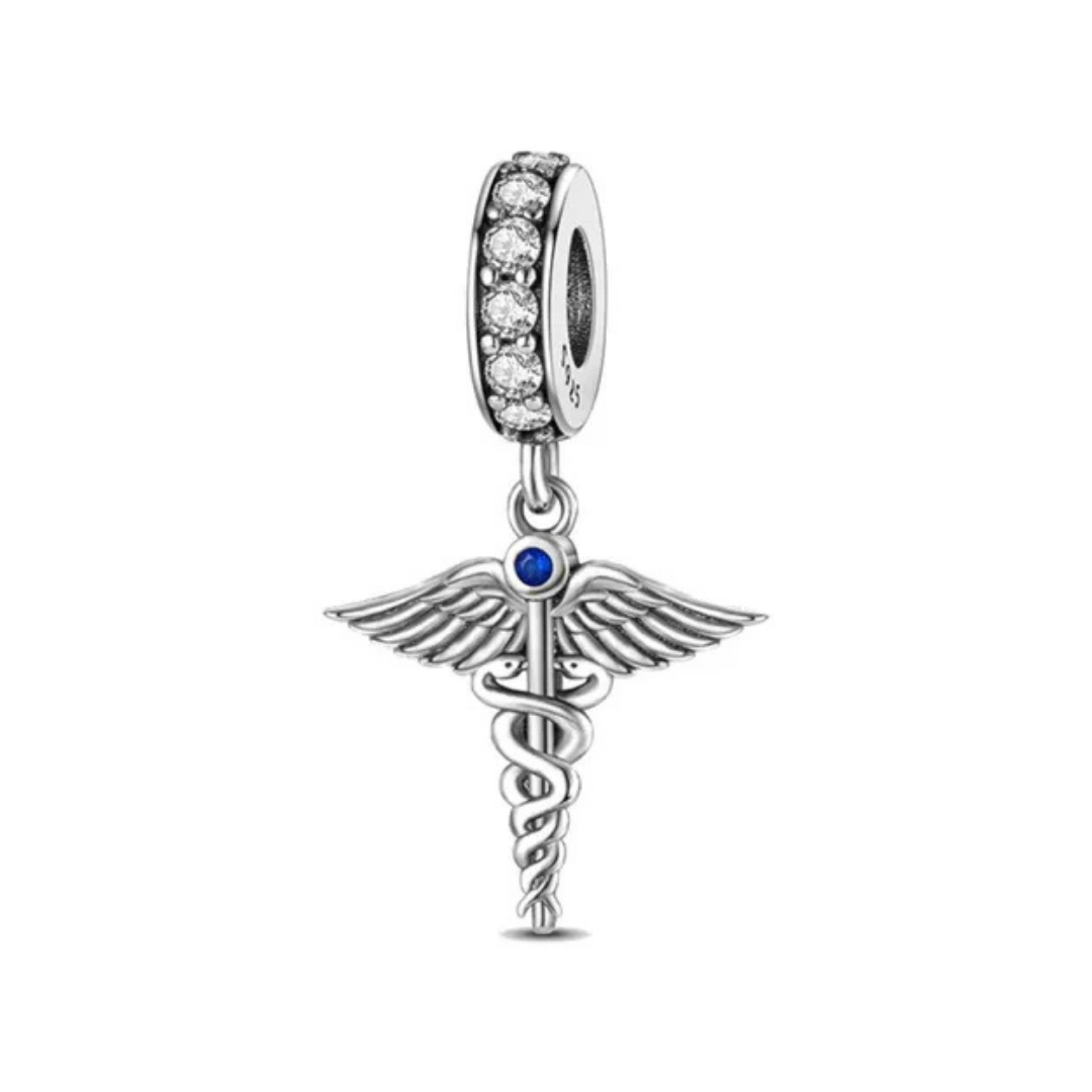 Charm colgante de médico