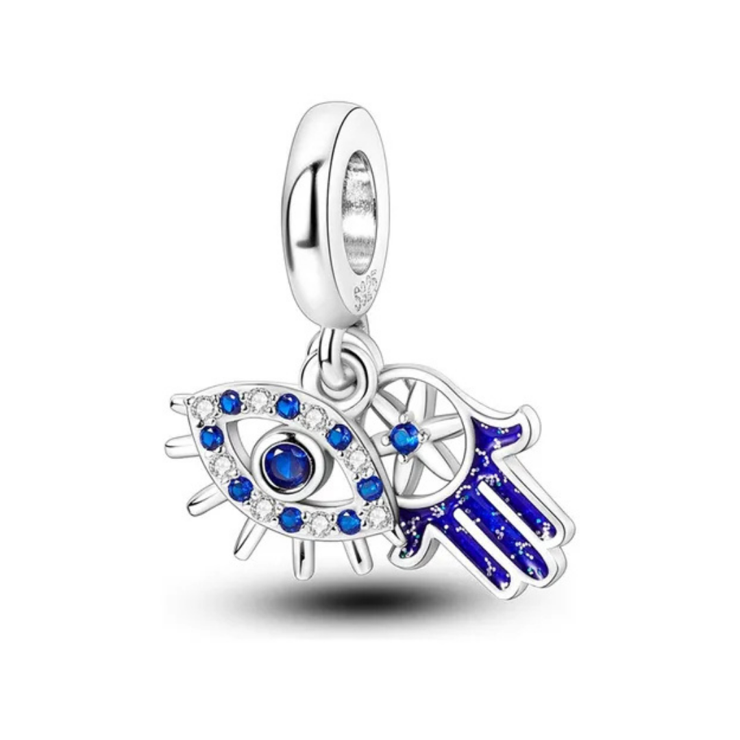 Charm colgante Mano Hamsa Fatima