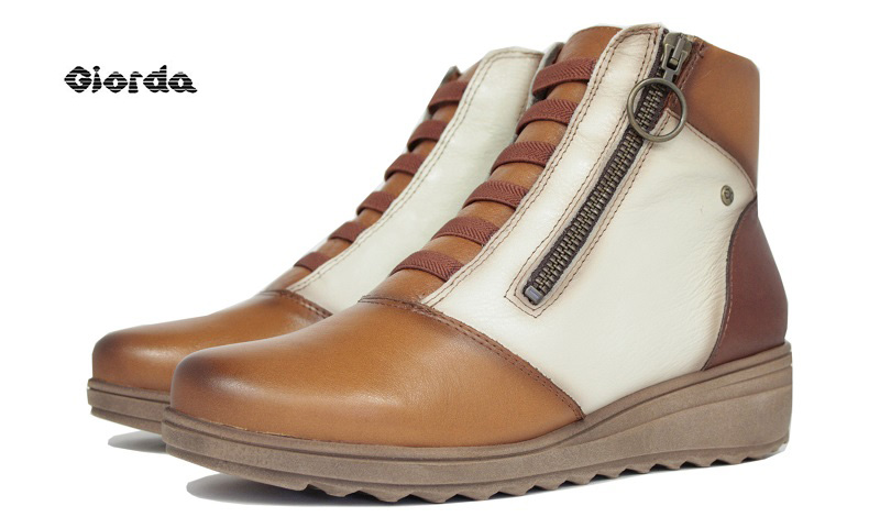 Botines tricolor Giorda
