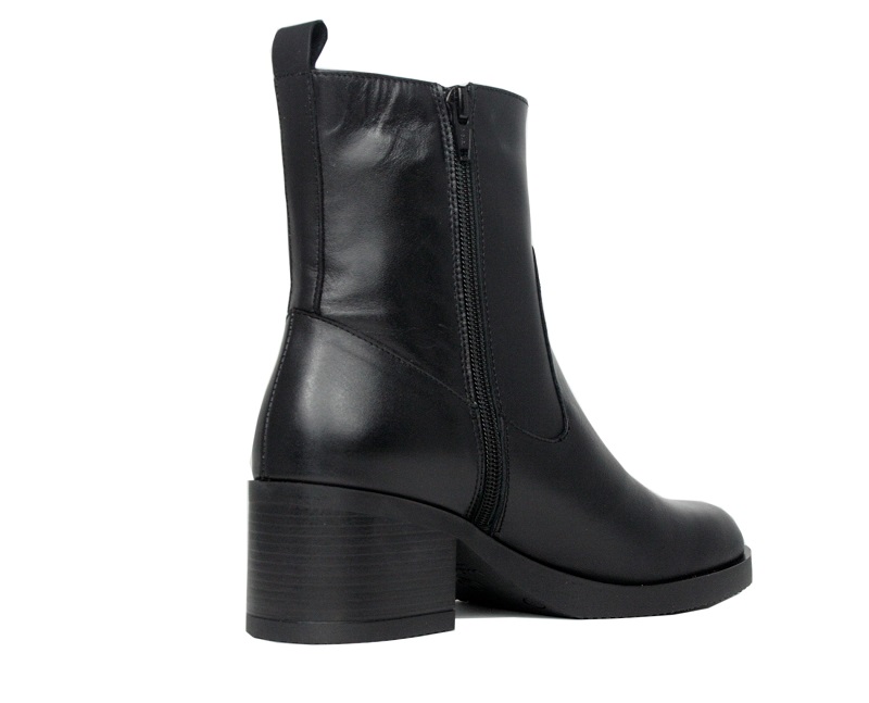 Botines Wonders negros modelo 6208