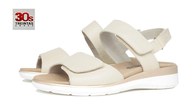 Sandalias 30s con tres velcros