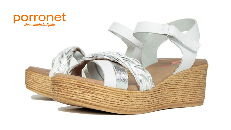 Sandalias blancas Porronet