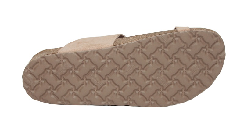 Sandalias de dedo Yokono color nude
