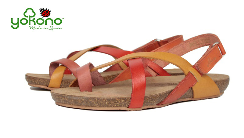 Yokono modelo Ibiza multicolor naranja