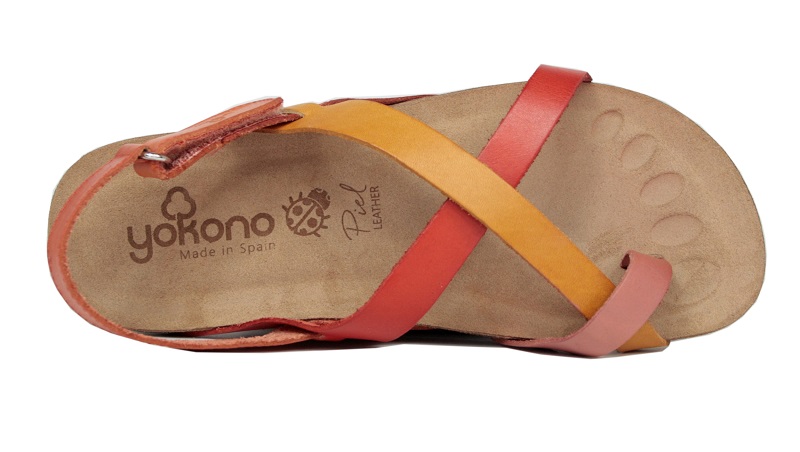 Yokono modelo Ibiza multicolor naranja