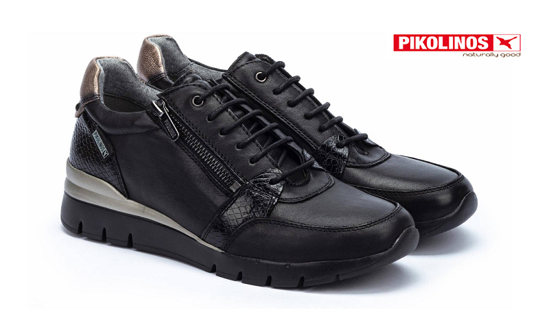Zapato adeportivado Pikolinos en color negro