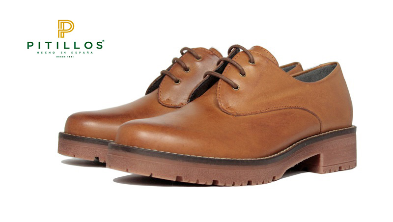 Zapatos blucher de cuero | Pitillos 1662