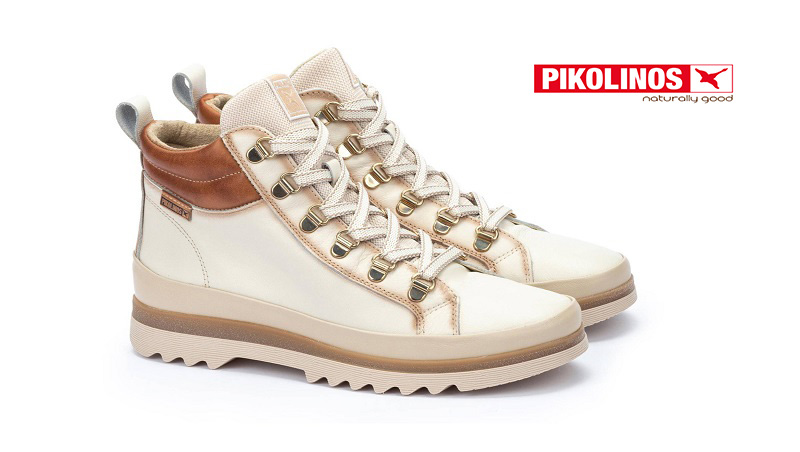 Botines Pikolinos de cordones| Vigo nata