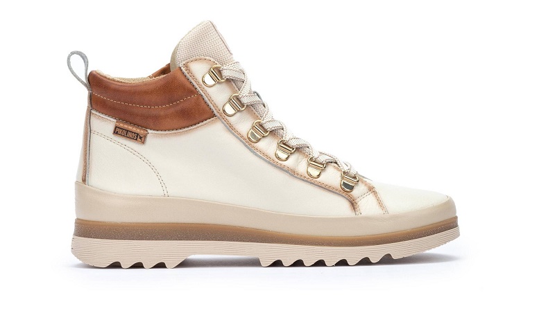 Botines Pikolinos de cordones| Vigo nata
