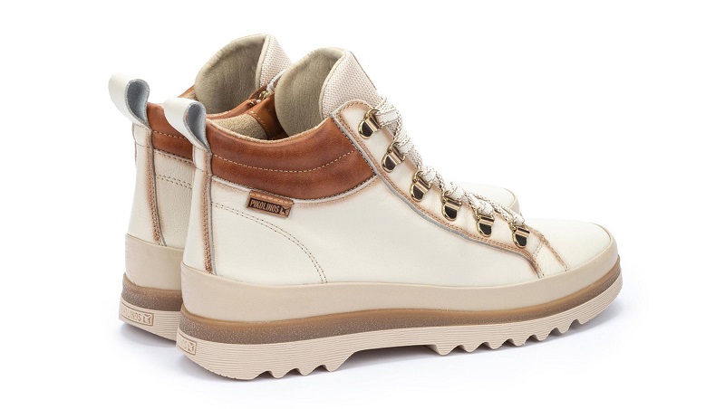 Botines Pikolinos de cordones| Vigo nata