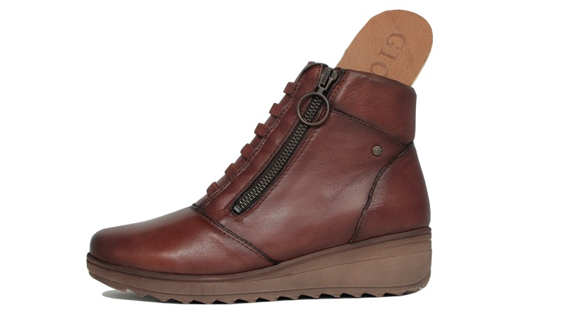 Botines de cuero envejecido | Plantilla extraíble