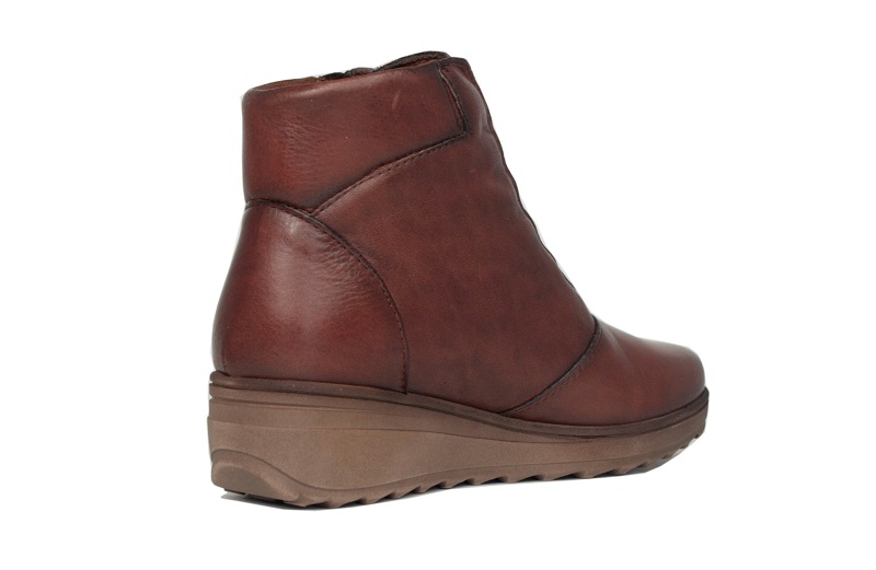 Botines de cuero envejecido | Plantilla extraíble