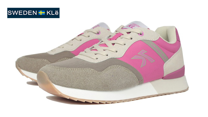 Deportivas casual color rosa | Sweeden kle