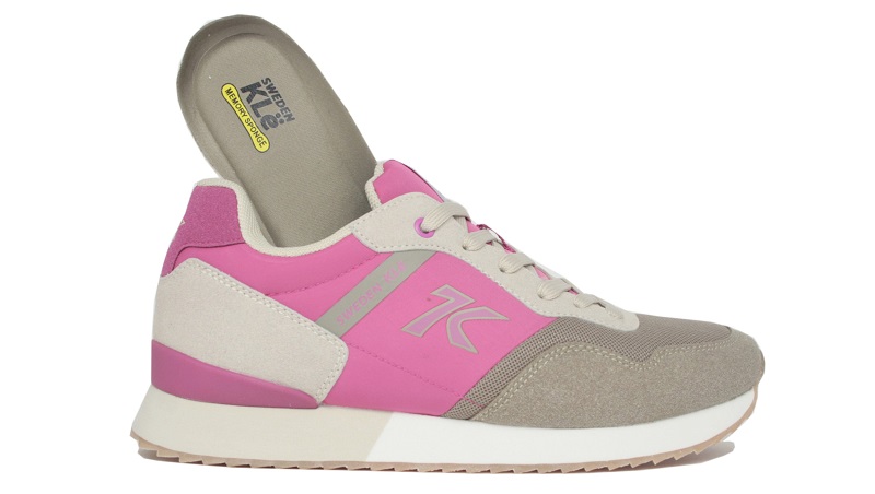 Deportivas casual color rosa | Sweeden kle