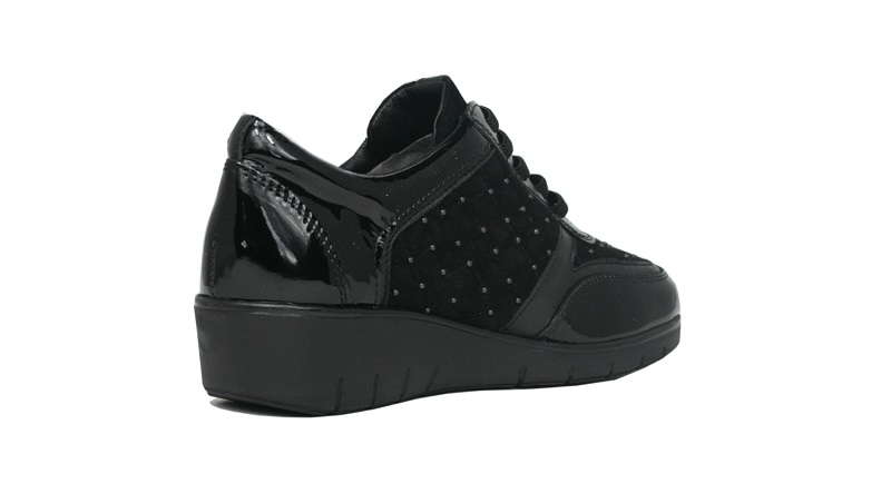 Zapatos Doctor Cutillas plantilla extraíble negros