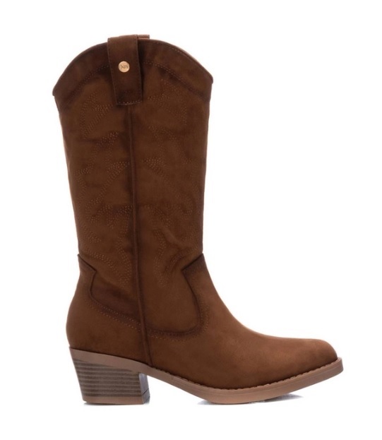 Media bota cowboy color camel | Xti