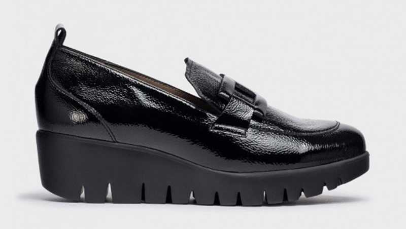 Mocasines Rings negros Wonders