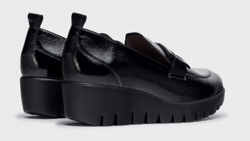Mocasines Rings negros Wonders