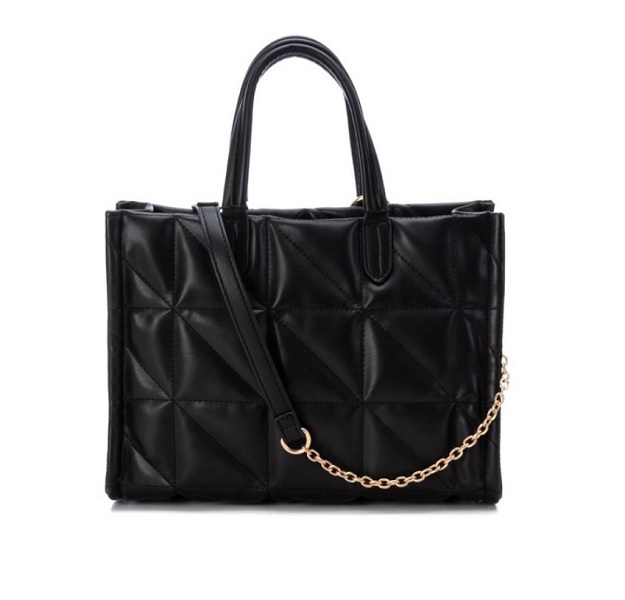 Bolso guateado negro | Xti