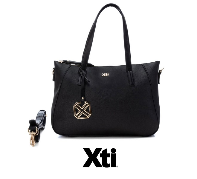 Bolso shopper negro mujer | Xti