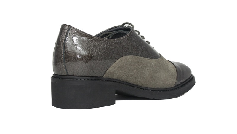 Zapatos oxford grises