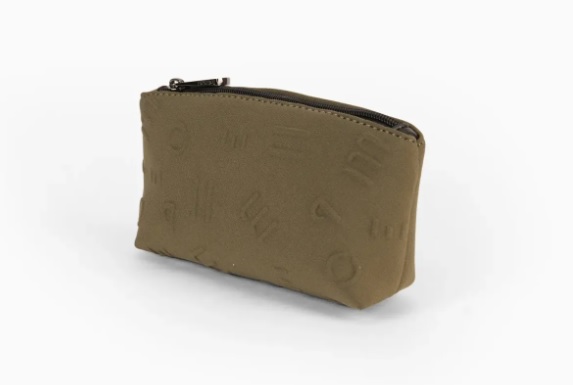 Cartera mediana de neopreno verde kaki | Pepe Moll