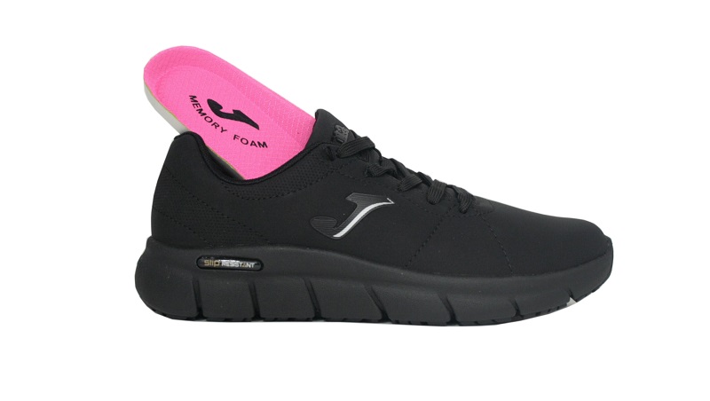 Deportivas Joma negras piso Memory Foam