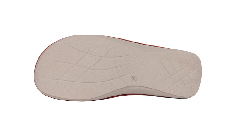 Zapatillas de tejido de fieltro color teja | Salvi Calzados