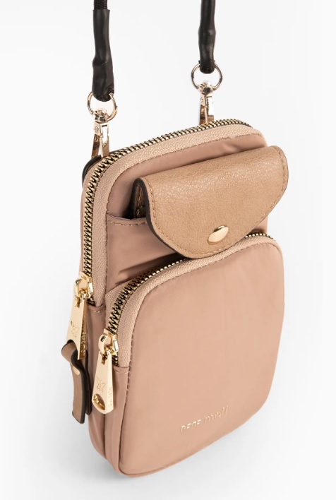 Portamóvil nylon color cuero -  Pepe Moll
