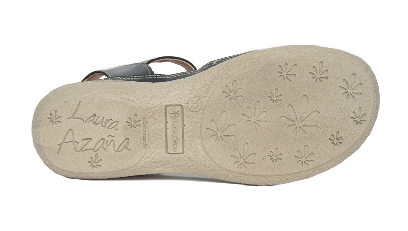Sandalias Laura Azaña para plantillas de podólogo