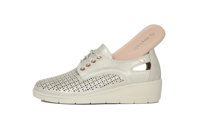 Zapatos de verano con cordones con plantilla extraíble