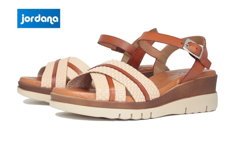 Jordana | Sandalias de cuero acolchadas