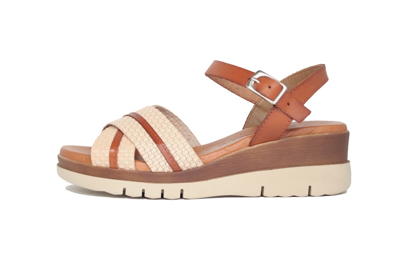 Jordana | Sandalias de cuero acolchadas