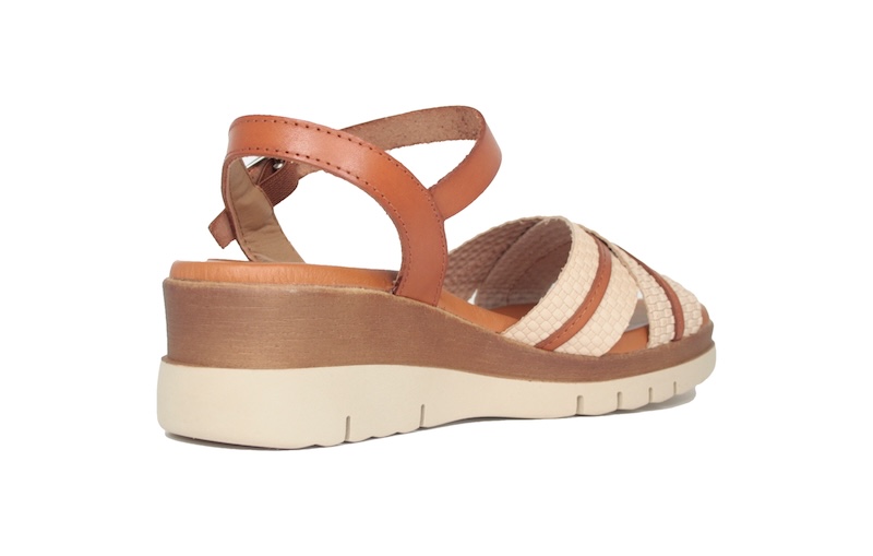 Jordana | Sandalias de cuero acolchadas
