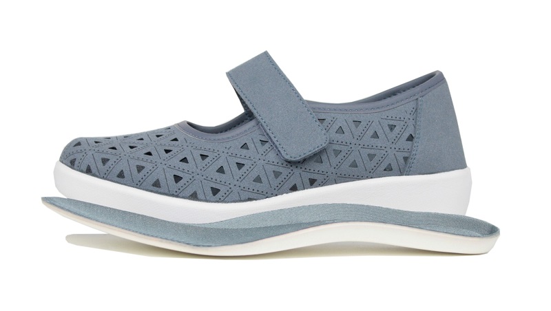 Doctor Cutillas | Zapato azules de pulsera calado