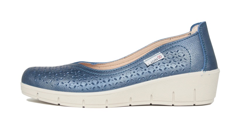 Zapatos escotados azul marino | Laura Azaña