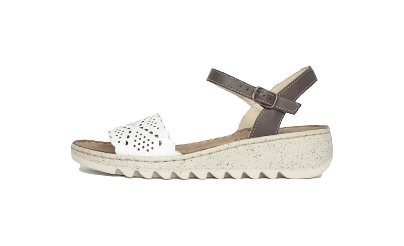 Sandalia de Walk and Fly modelo 40913 blanco