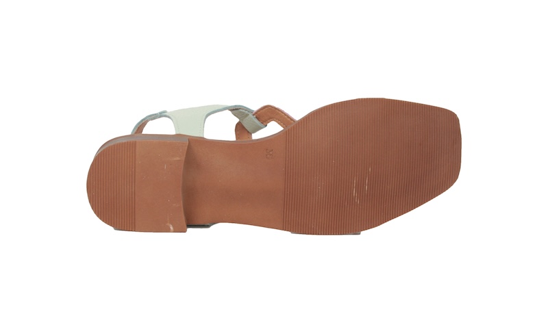 Sandalias de tacón bajo multicolor