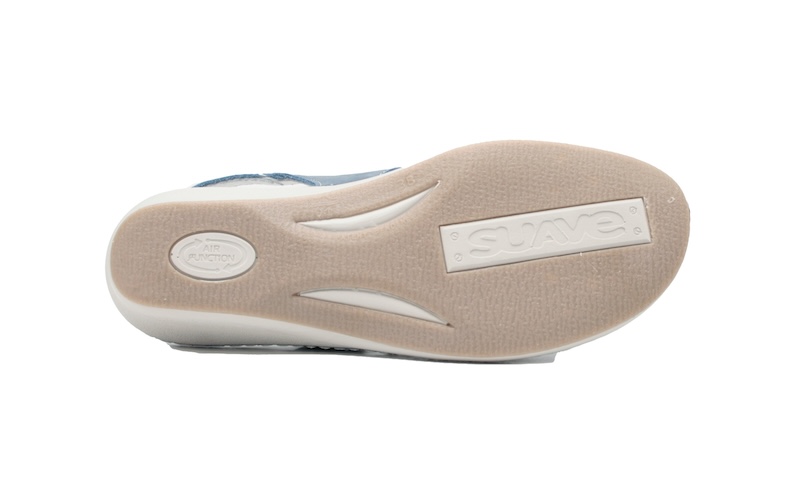 Sandalias azules plantilla extraíble