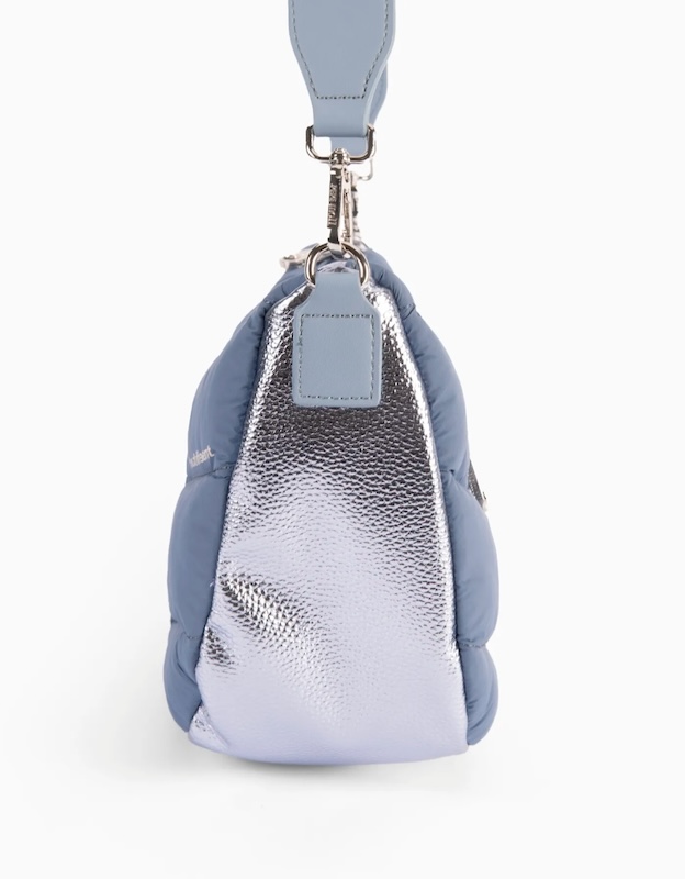 Bolso acolchado color jeans by Pepe Moll