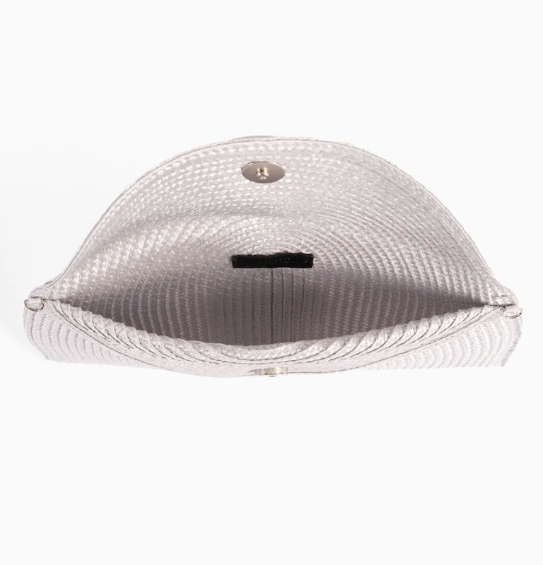 Bolso-cartera plata para vestir | Pepe Moll