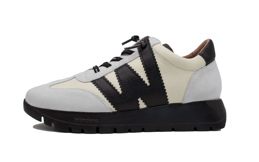 Zapatillas deportivas Wonders piso dentado